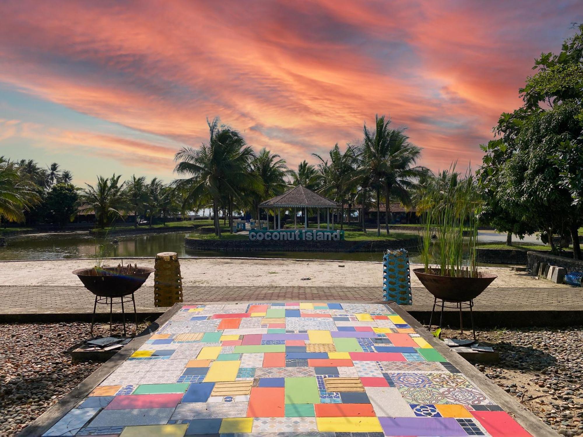 Avery Coconut Island Waterpark Beach Resort Carita Ngoại thất bức ảnh
